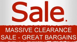 Massive Clearance Sale