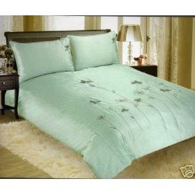 Green duvets, green duvet cover