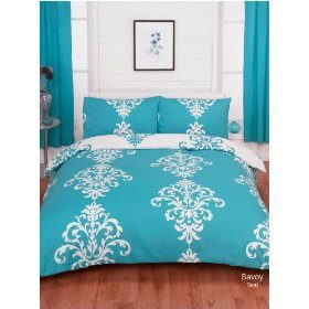Teal Bedding