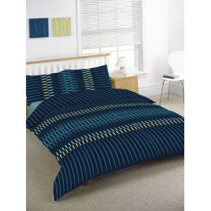 Taho blue duvet cover