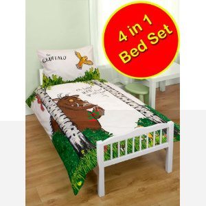 Gruffalo Help 4 in 1 junior bed set