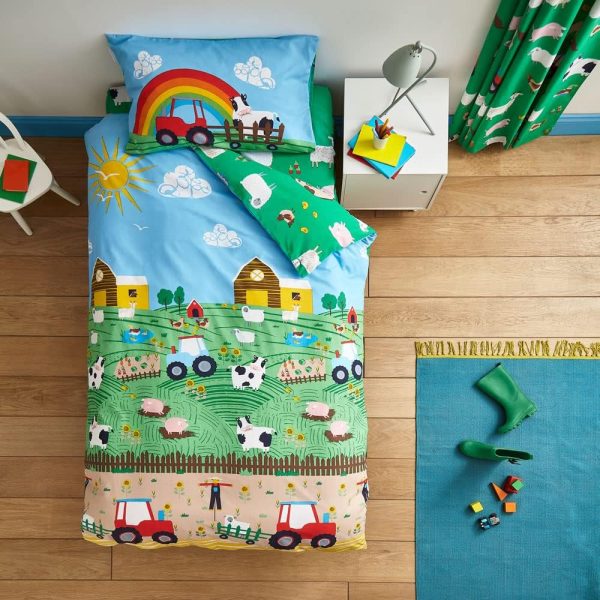 Catherine Lansfield Farmyard Animals Junior Duvet Set